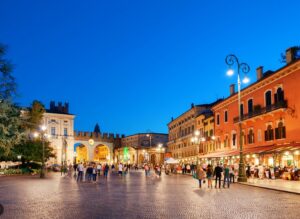 La Piazza Bra à Vérone