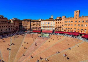 La Piazza del Campo à Sienne